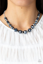 Load image into Gallery viewer, Cosmic Cadence Blue Necklace