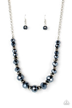 Load image into Gallery viewer, Cosmic Cadence Blue Necklace