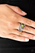 Load image into Gallery viewer, Cosmic Combo Green Ring - Angie&#39;s $5.00 Bling