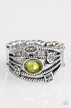 Load image into Gallery viewer, Cosmic Combo Green Ring - Angie&#39;s $5.00 Bling