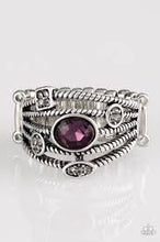Load image into Gallery viewer, Cosmic Combo Purple Ring - Angie&#39;s $5.00 Bling