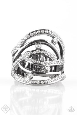 Cosmic Compass Gunmetal Ring - Angie's $5.00 Bling