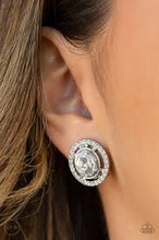 Load image into Gallery viewer, Cost a Fortune White Clip On Earrings