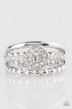 Load image into Gallery viewer, Cost of Living White Skinny Band Ring