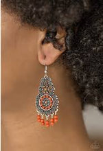 Load image into Gallery viewer, Courageously Congo Orange Earrings