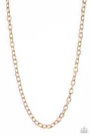 Courtside Seats Gold Men's Necklace