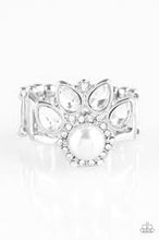 Load image into Gallery viewer, Crown Coronation White Ring - Angie&#39;s $5.00 Bling