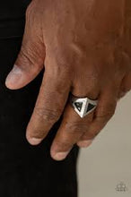Load image into Gallery viewer, Crusader Black Men&#39;s Ring