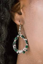 Load image into Gallery viewer, Crushing Couture Green Earrings