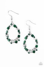 Load image into Gallery viewer, Crushing Couture Green Earrings