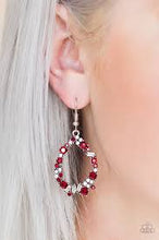 Load image into Gallery viewer, Crushing Couture Red Earrings