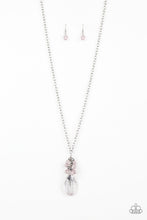 Load image into Gallery viewer, Crystal Cascade Pink Necklace