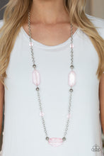 Load image into Gallery viewer, Crystal Charm Pink Necklace