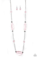 Load image into Gallery viewer, Crystal Charm Pink Necklace
