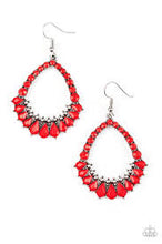 Load image into Gallery viewer, Crystal Waters Red Earrings