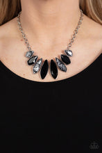 Load image into Gallery viewer, Crystallized Couture Black Necklce