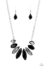 Load image into Gallery viewer, Crystallized Couture Black Necklce