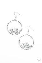 Load image into Gallery viewer, Cue the Confetti White Earrings
