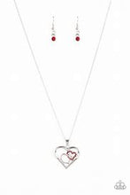 Load image into Gallery viewer, Cupid Charm Red Necklace