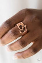 Load image into Gallery viewer, Cute as Cupid Copper Ring - Angie&#39;s $5.00 Bling