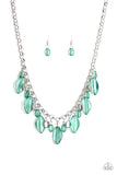 Load image into Gallery viewer, Malibu Ice Green Necklace