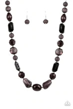 Load image into Gallery viewer, Here Today Gondola Tomorrow Black Necklace