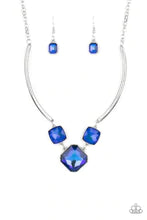 Load image into Gallery viewer, Divine Iridescence Blue Necklace
