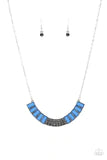 Load image into Gallery viewer, Coup de Mane Blue Necklace