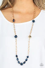 Load image into Gallery viewer, Pardon My Fabulous Blue Necklace