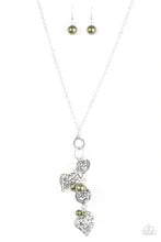 Load image into Gallery viewer, Take the Plunge Green Necklace
