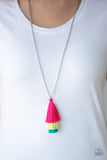 Load image into Gallery viewer, Triple the Tassel Multi Necklace