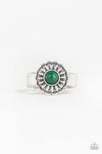 Load image into Gallery viewer, Daisy Dawn Green Skinny Band Ring