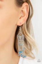 Load image into Gallery viewer, Daisy Daydream Blue Earrings