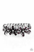 Load image into Gallery viewer, Daisy Dazzle Purple Skinny Band Ring