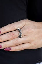 Load image into Gallery viewer, Dancing Daisies Purple Skinny Band Ring