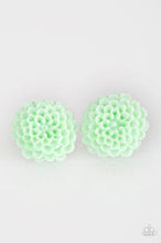Load image into Gallery viewer, Dandelion Demure Green Post Earrings