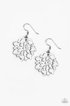 Load image into Gallery viewer, Darling Dahlia Silver Earrings