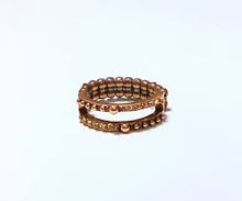 Load image into Gallery viewer, Dauntless Shimmer Copper Skinny Band Ring