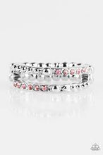 Load image into Gallery viewer, Dauntless Shimmer Pink Skinny Band Ring