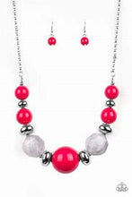 Load image into Gallery viewer, Daytime Drama Red Necklace