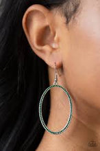 Load image into Gallery viewer, Dazzle On Demand Green Earrings