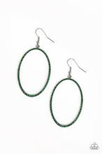 Load image into Gallery viewer, Dazzle On Demand Green Earrings