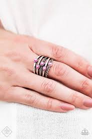 Dearly Devoted Pink Ring - Angie's $5.00 Bling