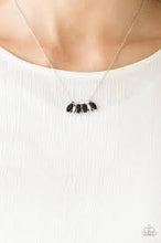 Load image into Gallery viewer, Deco Decadence Black Necklace - Angie's $5.00 Bling