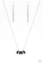 Load image into Gallery viewer, Deco Decadence Black Necklace - Angie's $5.00 Bling