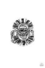 Load image into Gallery viewer, Deco Diva Silver Ring - Angie&#39;s $5.00 Bling