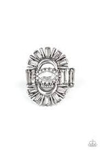 Load image into Gallery viewer, Deco Diva White Ring - Angie&#39;s $5.00 Bling