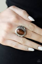 Load image into Gallery viewer, Deep Freeze Brown Ring - Angie&#39;s $5.00 Bling