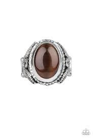 Deep Freeze Brown Ring - Angie's $5.00 Bling