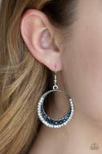 Load image into Gallery viewer, Demanding Dazzle Blue Earrings